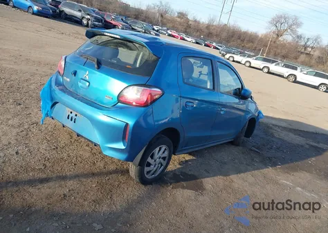 2022 Mitsubishi Mirage Le z USA, uszkodzony, nr VIN ML32AUHJ9NH002531